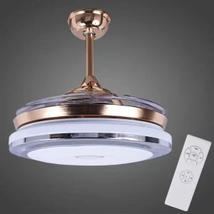 VENTILADOR DE TECHO CON LAMPARA RGB