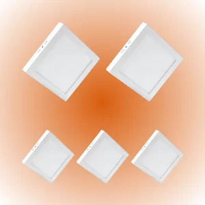 PAQUETE 5 DOWNLIGHT CUADRADO 12W BB