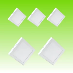 PAQUETE 5 DOWNLIGHT CUADRADO 12W BC